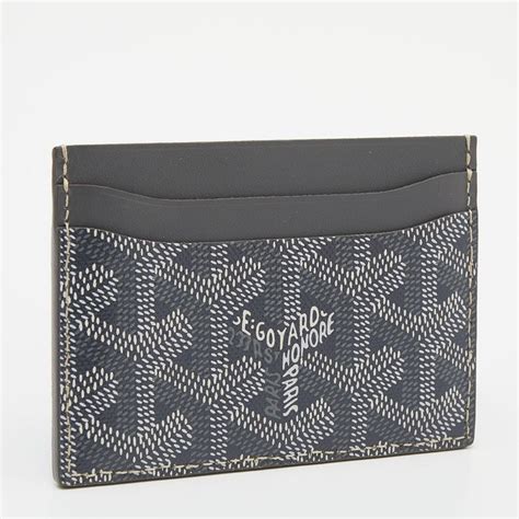 prix porte carte goyard|porte monnaie goyard.